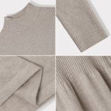 ハイネックニットワンピース ロングワンピース もちもちニット | COCOMOMO | 詳細画像24 