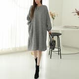 【裏起毛】ワンピース スウェットワンピース チュニックワンピース | COCOMOMO | 詳細画像11 