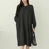 【裏起毛】ワンピース スウェットワンピース チュニックワンピース | COCOMOMO | 詳細画像2 