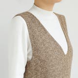 ジャンパースカート Vネックワンピース ワンピース | COCOMOMO | 詳細画像27