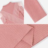 フリルレースハイネックニット 肩開きニット ニットセーター | COCOMOMO | 詳細画像17 