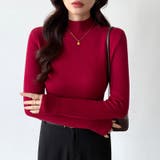 裏起毛 ハイネックニット ふわもちニット | COCOMOMO | 詳細画像16 