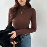 裏起毛 ハイネックニット ふわもちニット | COCOMOMO | 詳細画像23 