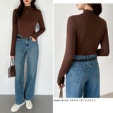 裏起毛 ハイネックニット ふわもちニット | COCOMOMO | 詳細画像26 