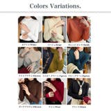 裏起毛 ハイネックニット ふわもちニット | COCOMOMO | 詳細画像33 