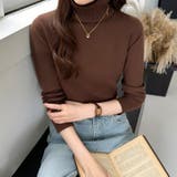 タートルネック ニット きれいめニットトップス | COCOMOMO | 詳細画像8