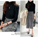 タートルネック ニット きれいめニットトップス | COCOMOMO | 詳細画像19