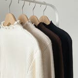 裏起毛ハイネックニット ヤク風もちもちニット セーター | COCOMOMO | 詳細画像14