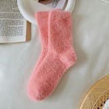 ピンク | 靴下 ふわふわソックス あったかルームソックス | COCOMOMO