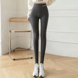 裏起毛 レギンス もこもこ裏起毛レギンスパンツ | COCOMOMO | 詳細画像9