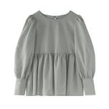 ぺプラムブラウス ふくれジャガード ブラウス | COCOMOMO | 詳細画像27 