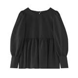 ぺプラムブラウス ふくれジャガード ブラウス | COCOMOMO | 詳細画像28 