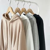 パーカーワンピース スウェットワンピース ウエストシェイプ | COCOMOMO | 詳細画像29 