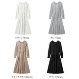 パーカーワンピース スウェットワンピース ウエストシェイプ | COCOMOMO | 詳細画像31 