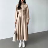 パーカーワンピース スウェットワンピース ウエストシェイプ | COCOMOMO | 詳細画像2 