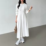 パーカーワンピース スウェットワンピース ウエストシェイプ | COCOMOMO | 詳細画像12 