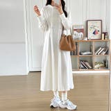 パーカーワンピース スウェットワンピース ウエストシェイプ | COCOMOMO | 詳細画像16 