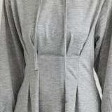 パーカーワンピース スウェットワンピース ウエストシェイプ | COCOMOMO | 詳細画像24 