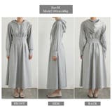 パーカーワンピース スウェットワンピース ウエストシェイプ | COCOMOMO | 詳細画像28 