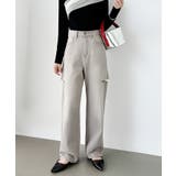デニムパンツ サイドカットパンツ ダメージデニム | COCOMOMO | 詳細画像65