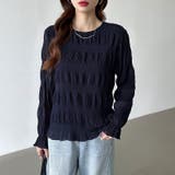 【2026SS新色登場】薄手風コーデが楽しめる シャーリングブラウス シアーブラ… | COCOMOMO | 詳細画像59 