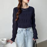 【2026SS新色登場】薄手風コーデが楽しめる シャーリングブラウス シアーブラ… | COCOMOMO | 詳細画像63 