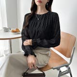 【2026SS新色登場】薄手風コーデが楽しめる シャーリングブラウス シアーブラ… | COCOMOMO | 詳細画像69 