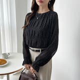 【2026SS新色登場】薄手風コーデが楽しめる シャーリングブラウス シアーブラ… | COCOMOMO | 詳細画像71 