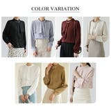ラッフルブラウス シフォンブラウス ブラウス | COCOMOMO | 詳細画像3 