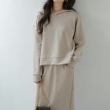 セットアップ パーカー スカートセット | COCOMOMO | 詳細画像2 