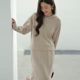 セットアップ パーカー スカートセット | COCOMOMO | 詳細画像3 