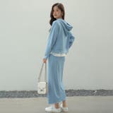 セットアップ パーカー スカートセット | COCOMOMO | 詳細画像13 