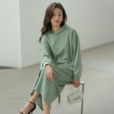 セットアップ パーカー スカートセット | COCOMOMO | 詳細画像9 