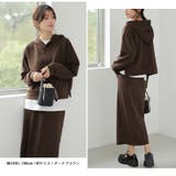 セットアップ パーカー スカートセット | COCOMOMO | 詳細画像18 