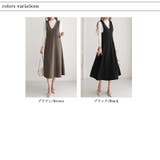 ジャンパースカート vネック ワンピース | COCOMOMO | 詳細画像16 