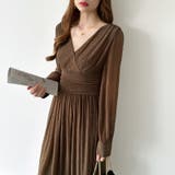 カシュクールラメドレス パーティードレス カシュクールワンピース | COCOMOMO | 詳細画像75