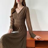 カシュクールラメドレス パーティードレス カシュクールワンピース | COCOMOMO | 詳細画像78