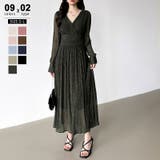 カーキ | 【新色登場！】 ラメシアードレス ラメドレス | COCOMOMO