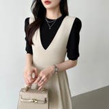 ジャンパースカート ワンピース ジャンスカワンピース | COCOMOMO | 詳細画像10