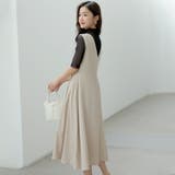 ジャンパースカート ワンピース ジャンスカワンピース | COCOMOMO | 詳細画像6