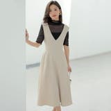 ジャンパースカート ワンピース ジャンスカワンピース | COCOMOMO | 詳細画像7