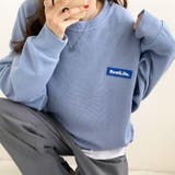 ワッフルロンt ロゴトレーナー オーバーサイズ | COCOMOMO | 詳細画像13