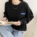 ワッフルロンt ロゴトレーナー オーバーサイズ | COCOMOMO | 詳細画像19