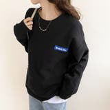 ワッフルロンt ロゴトレーナー オーバーサイズ | COCOMOMO | 詳細画像20