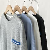 ワッフルロンt ロゴトレーナー オーバーサイズ | COCOMOMO | 詳細画像25