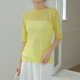 【選べる2タイプ 長袖タイプ新色登場】 シアートップス | COCOMOMO | 詳細画像23 