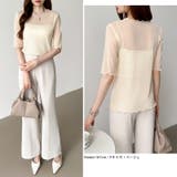 シアートップス シアーカットソー シアー | COCOMOMO | 詳細画像46