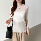 シアートップス シアーカットソー シアー | COCOMOMO | 詳細画像31