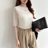 シアートップス シアーカットソー シアー | COCOMOMO | 詳細画像33