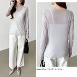 シアートップス シアーカットソー シアー | COCOMOMO | 詳細画像60